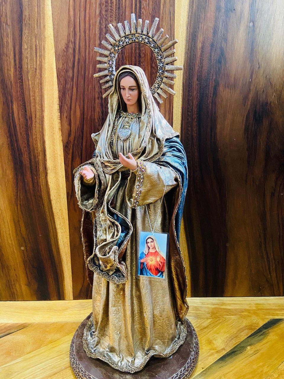 Miniatura: Sagrado Corazón de Maria, oxido.