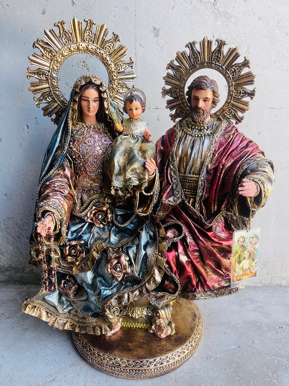 Miniatura: Sagrada Familia, busto.