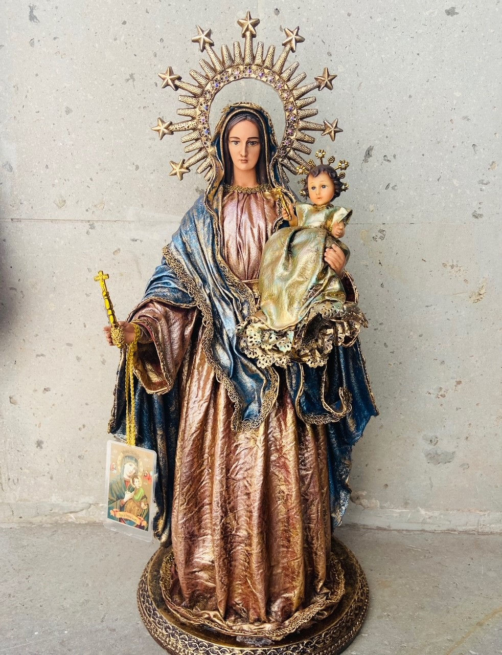 Perpetuo Socorro, patinado.