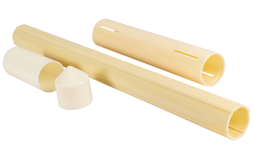 Inclinometer casings are installed in boreholes and concrete structural elements to monitor relative displacement that occur due to the movement of soil.