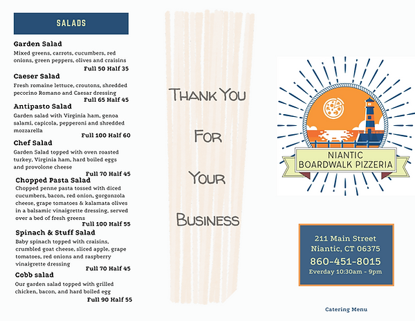 BoardwalkTrifold Menu