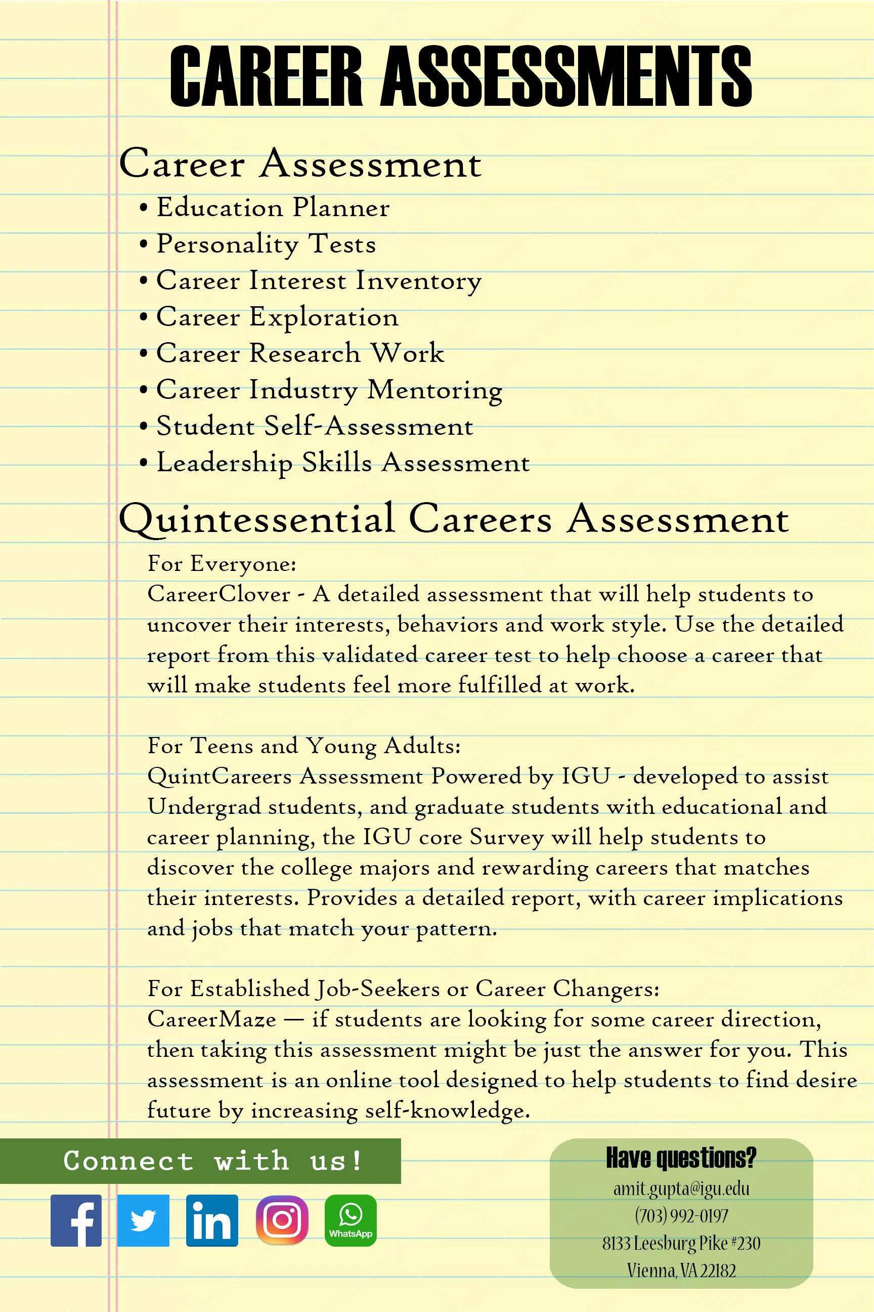 Assessment in Education: Implications for Leadership