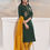 Thumbnail: Muka Cotton Embroidered Party wear Kurta Set for Woman