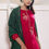 Thumbnail: Muka Cotton Embroidered Party wear Kurta Set for Woman