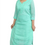 Thumbnail: Muka Schiffily Embroidered georgette Kurta for Woman