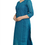 Thumbnail: Muka Schiffily Embroidered georgette Kurta for Woman
