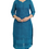 Thumbnail: Muka Schiffily Embroidered georgette Kurta for Woman