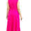 Thumbnail: Muka Pink rayon Plain/solid Kurta set with organza dupatta for Woman