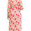 Thumbnail: Muka Peach & Red cotton floral printed Kurta set for Woman