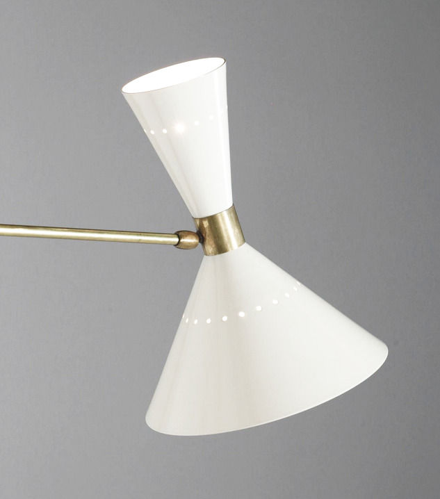 Thumbnail: Applique Luci Bras Articulable Blanche