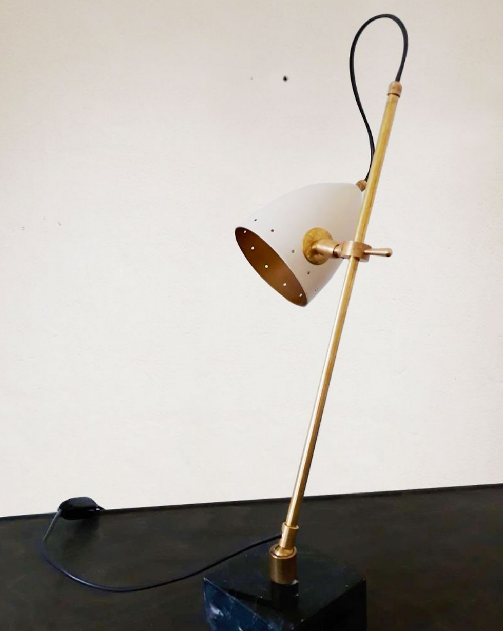 Thumbnail: Lampe de tatble SPEAKER Blanc