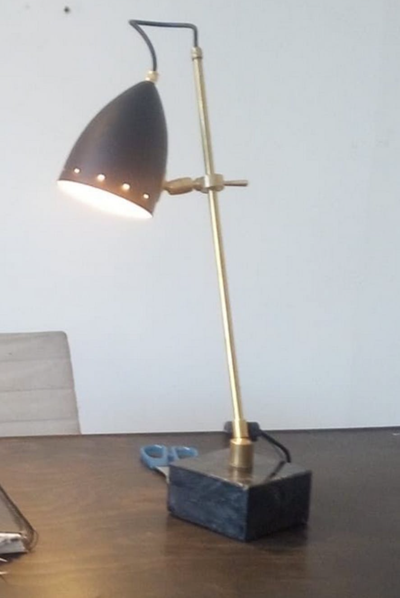 Miniature : Lampe de table Speaker Noire