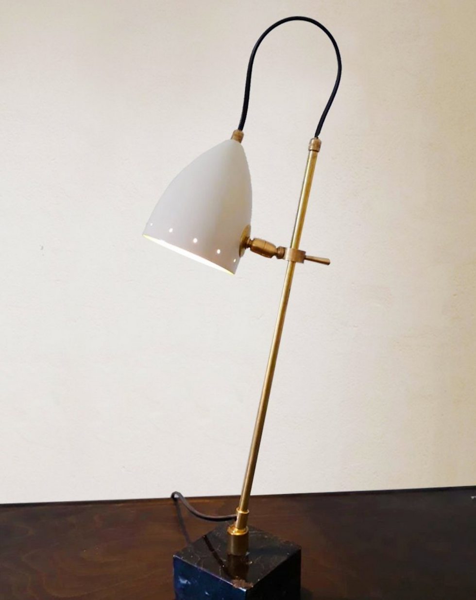 Miniature : Lampe de tatble SPEAKER Blanc
