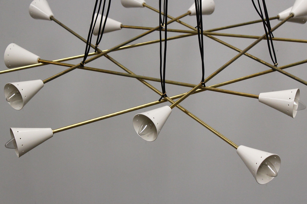 Thumbnail: Lustre Intrigo Sputnik Blanc