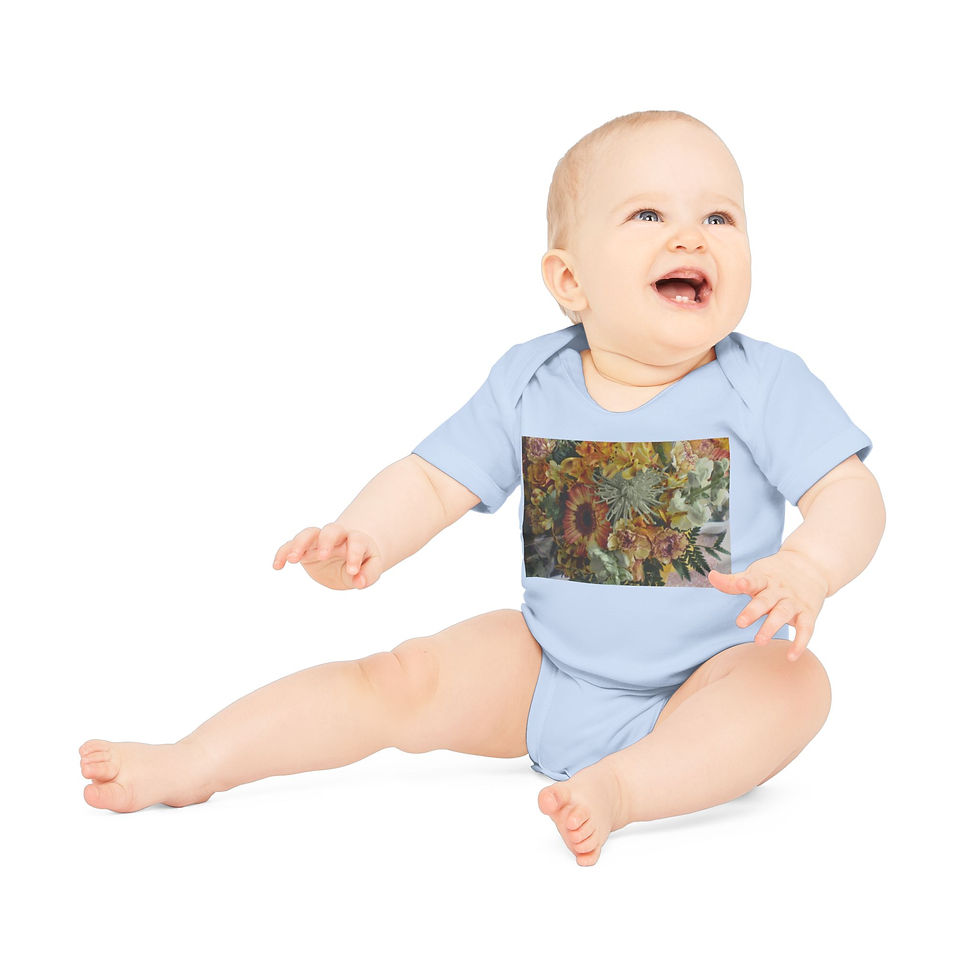 Thumbnail: Earth Angels Collection History 03 Baby Organic Short Sleeve Bodysuit