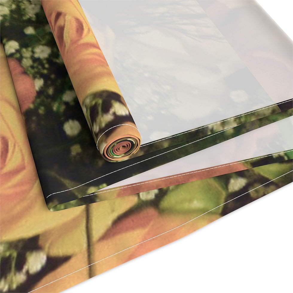 Thumbnail: Earth Angels Collection History 04 Table Runner (Cotton, Poly)
