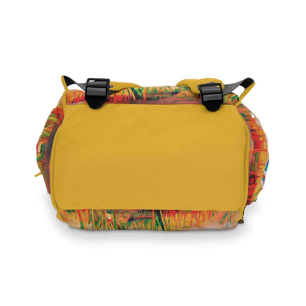 Thumbnail: Earth Angels Collection x Magic Peter Art Multifunctional Diaper Backpack