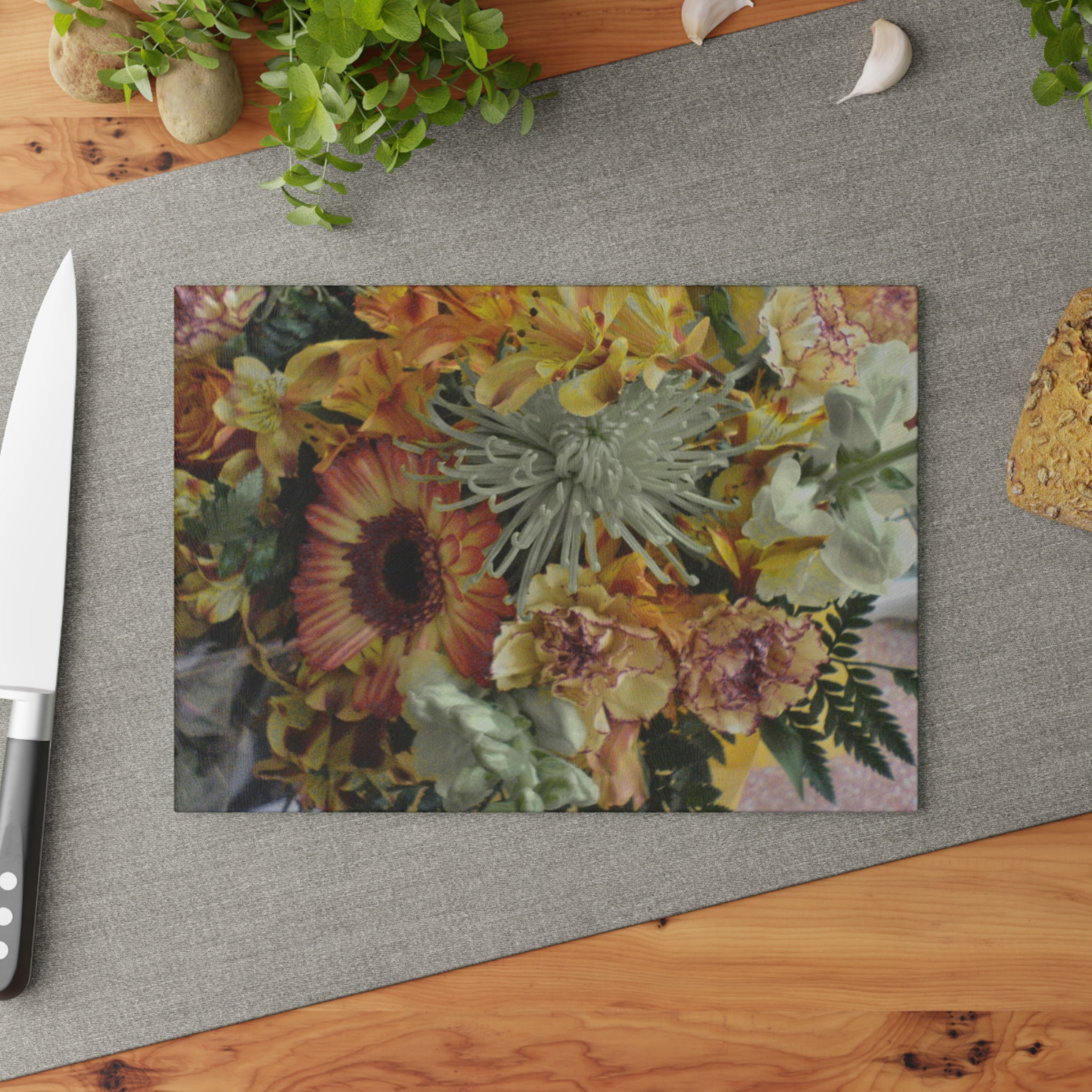 Earth Angels Collection History 03 Glass Cutting Board