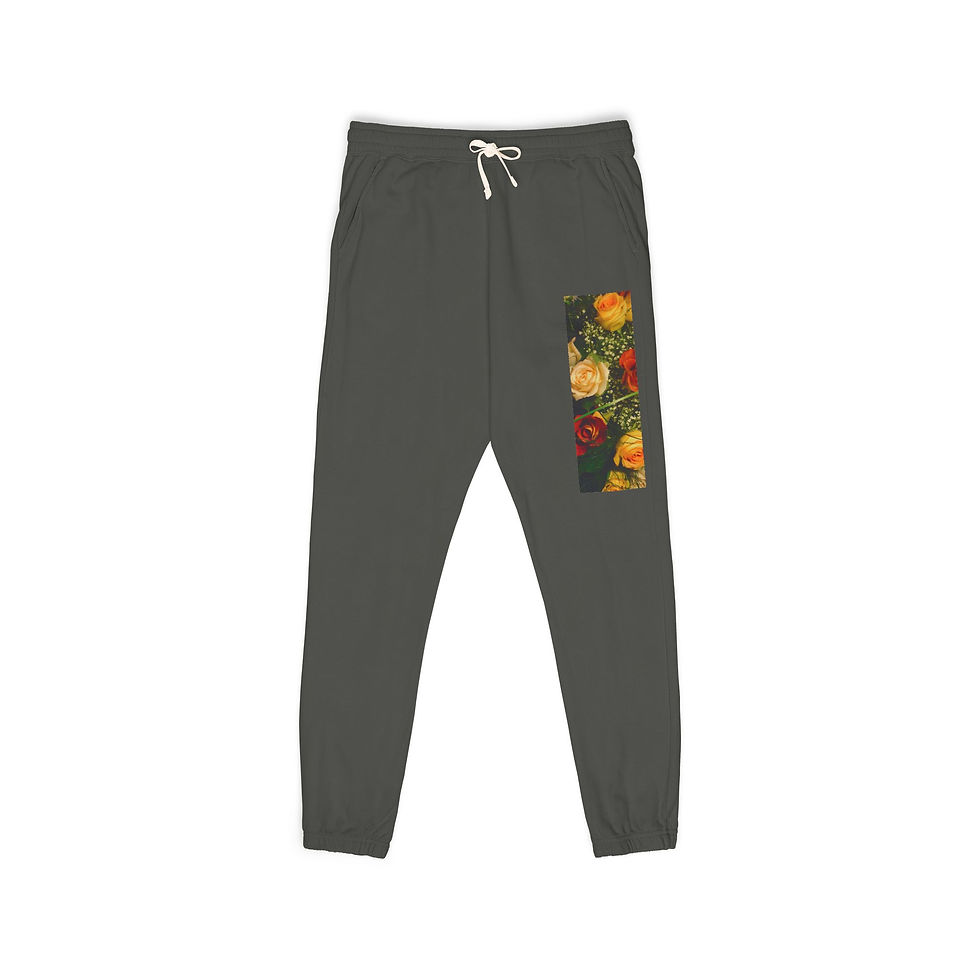 Thumbnail: Earth Angels Collection History 04 Unisex Garment-Dyed Fleece Sweatpants