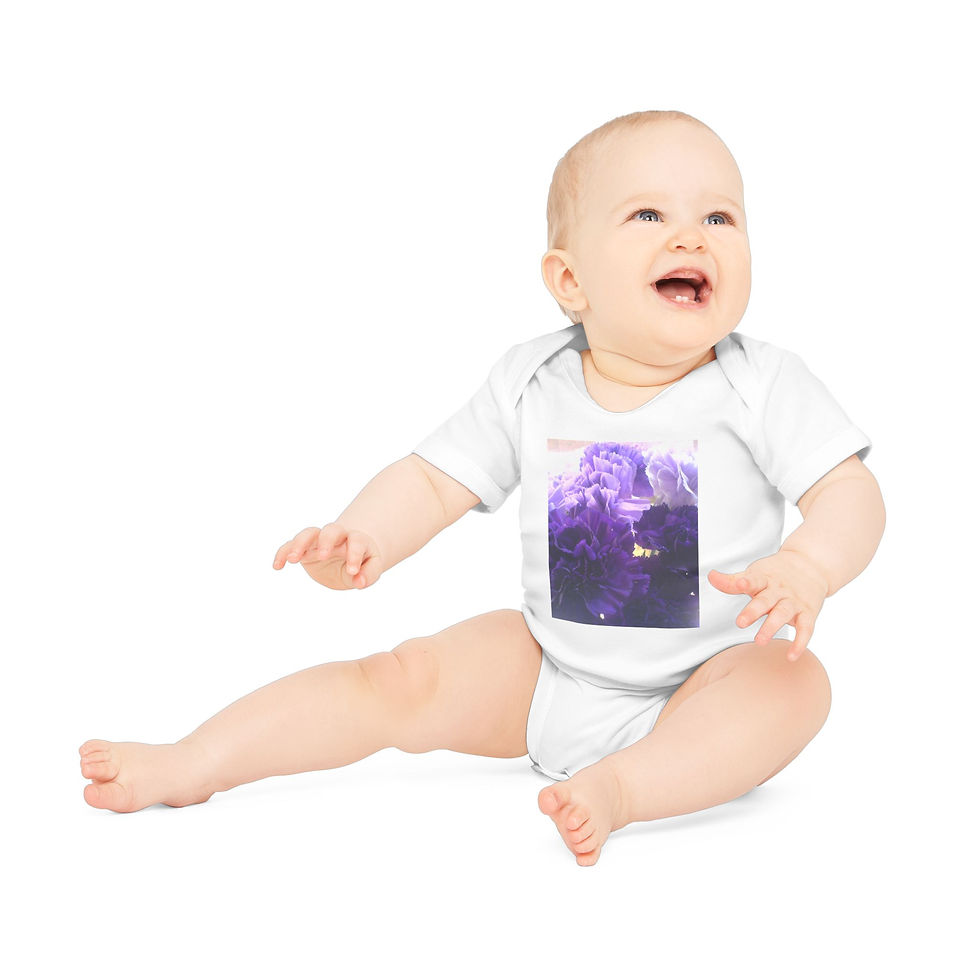 Thumbnail: Earth Angels Collection History 01 Baby Organic Short Sleeve Bodysuit