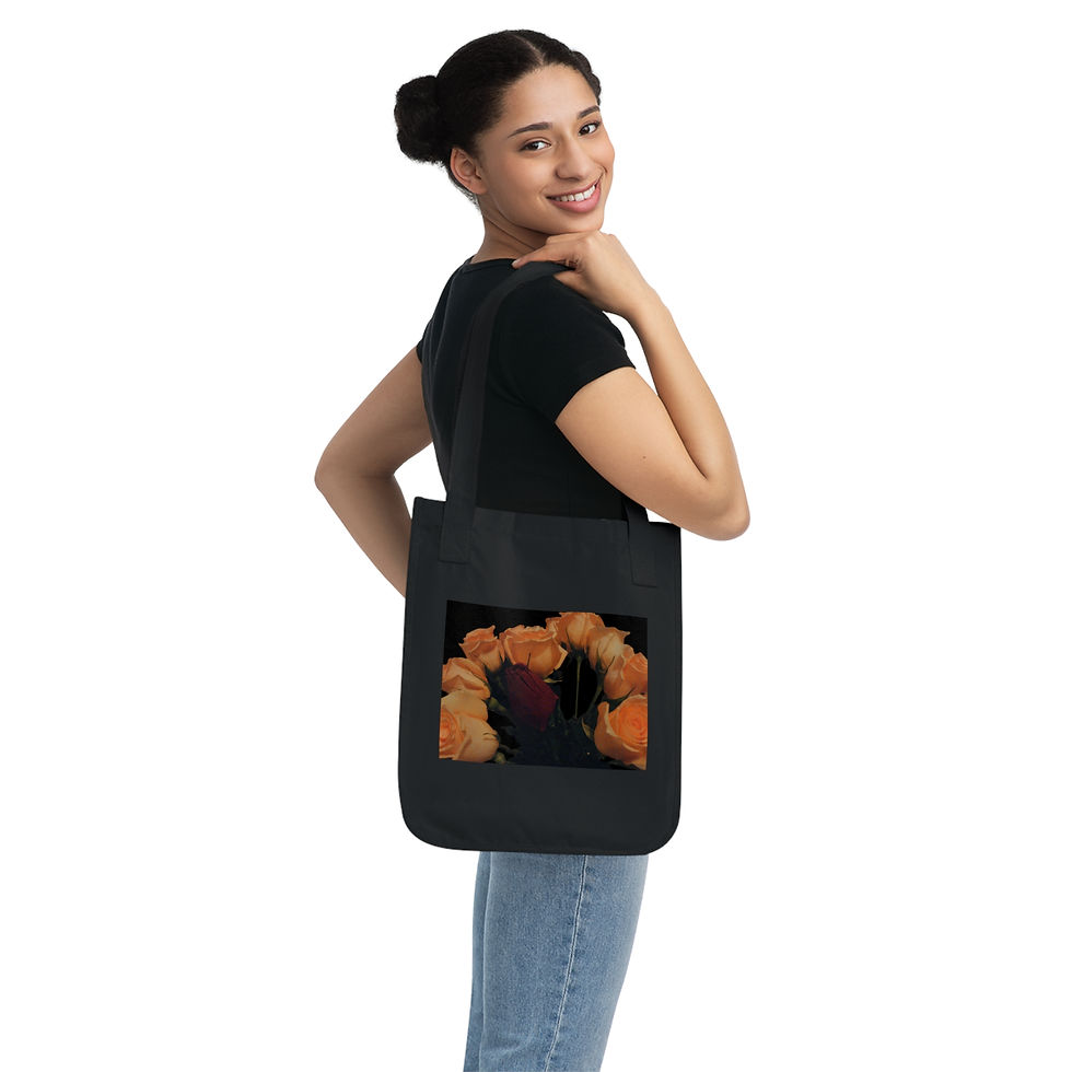 Thumbnail: Earth Angels Collection History 02 Organic Canvas Tote Bag