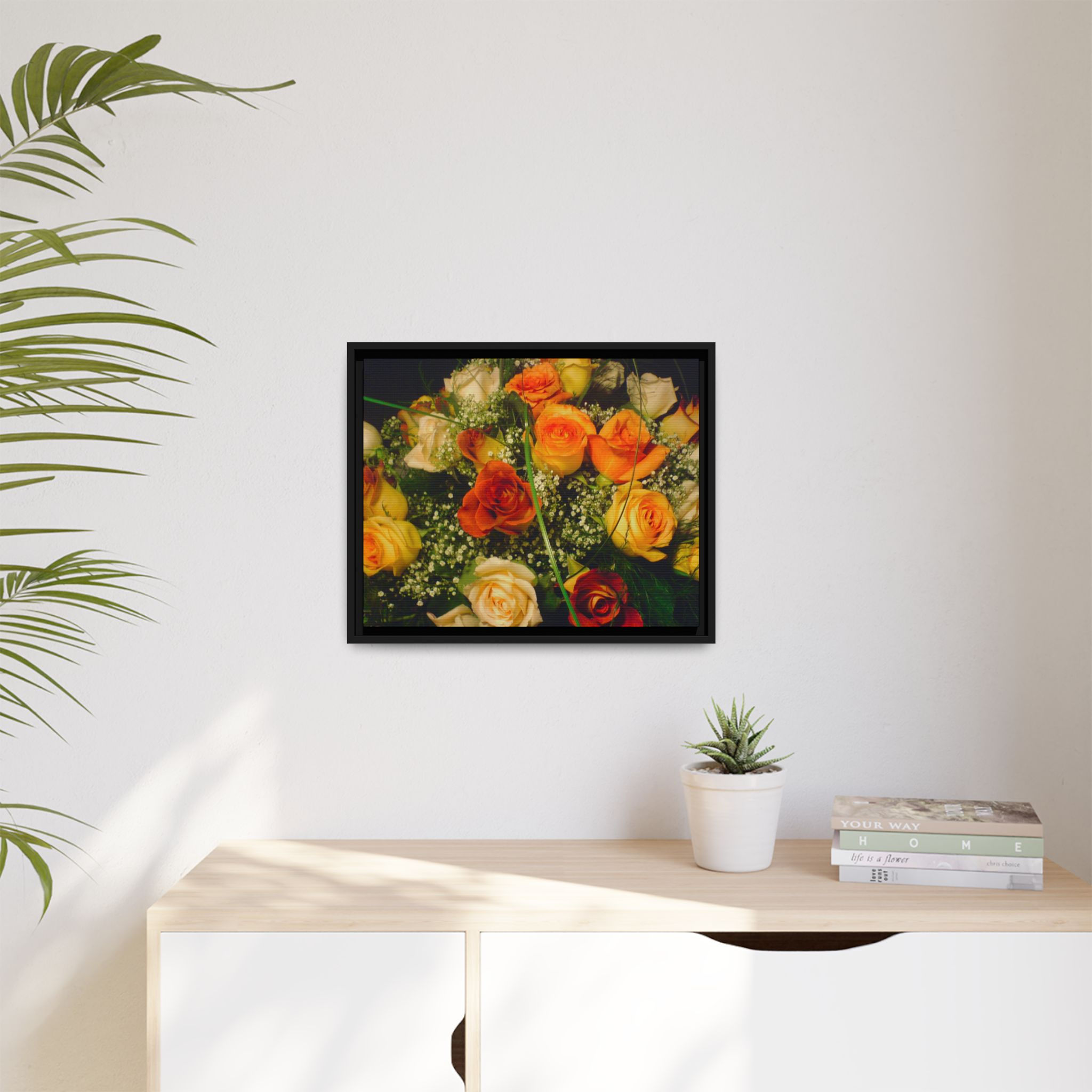 Earth Angels Collection History 04 Matte Canvas, Framed (Multi-color)