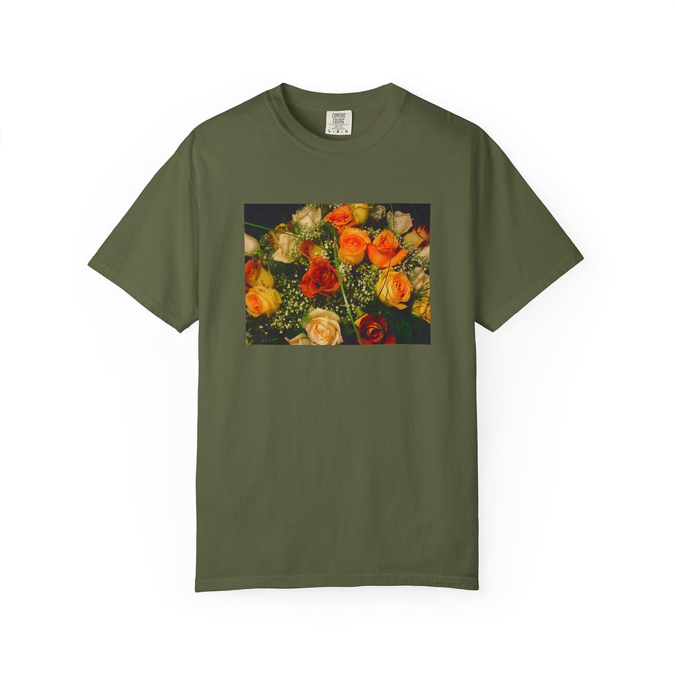 Thumbnail: Earth Angels Collection History 04 Unisex Garment-Dyed T-shirt