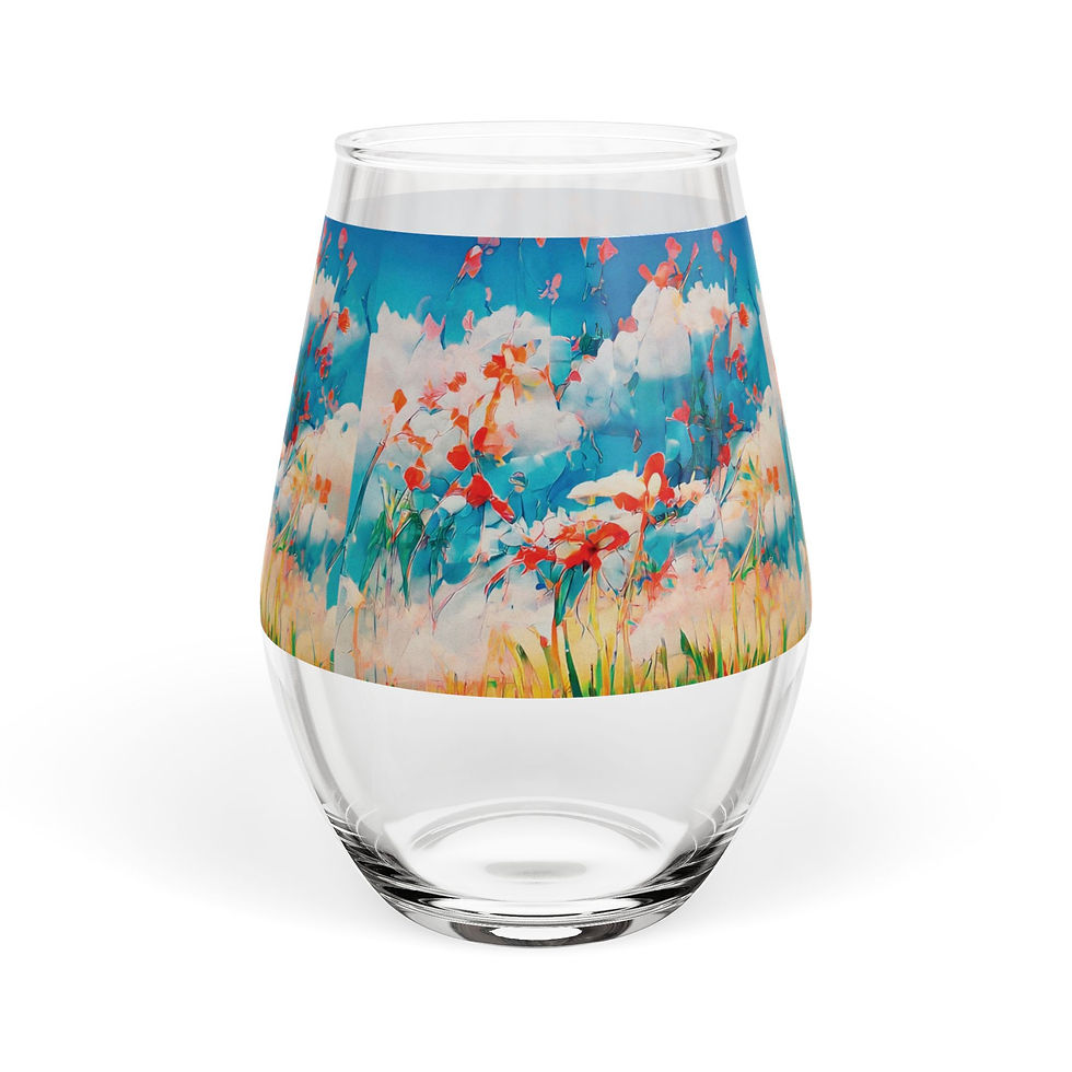 Thumbnail: Earth Angels Collection x Magic Peter Art Stemless Wine Glass, 11.75oz