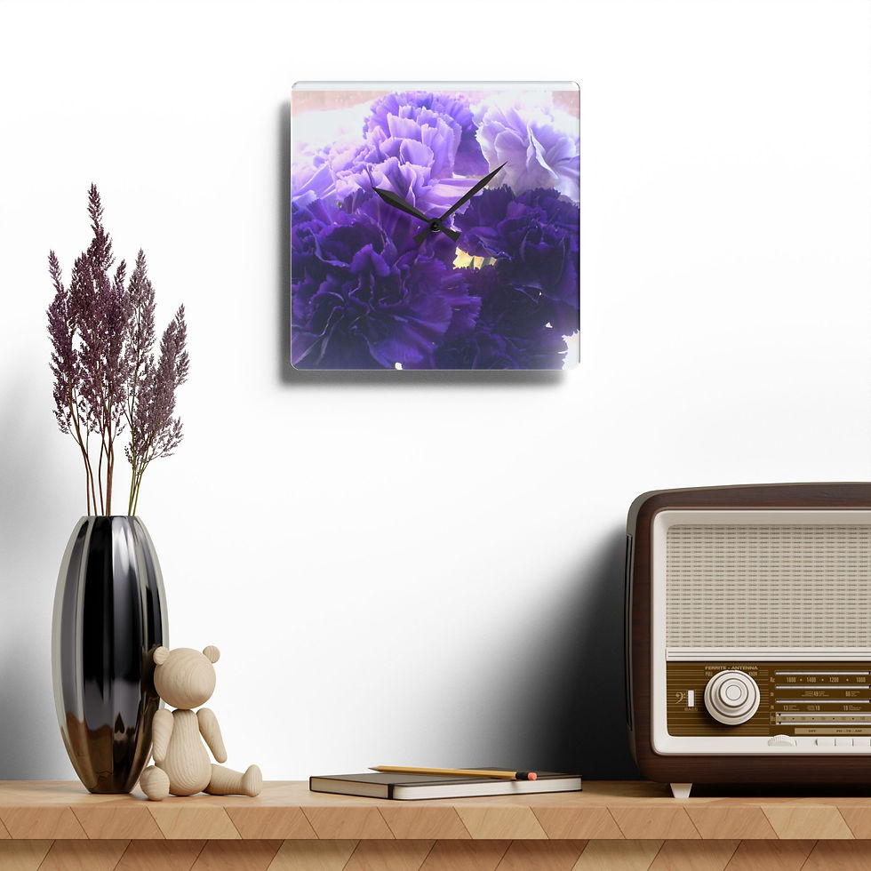 Thumbnail: Earth Angels Collection History 01 Acrylic Wall Clock