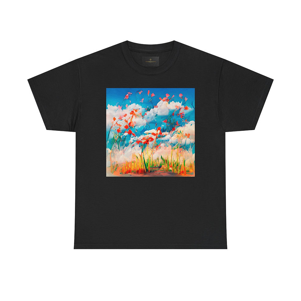 Thumbnail: Earth Angels Collection x Maciek Peter Kozlowski Art Unisex Heavy Cotton Tee