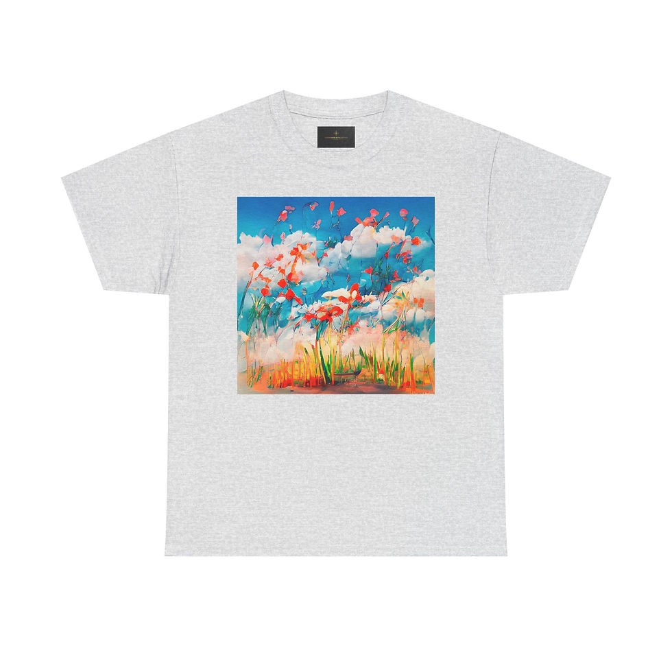 Thumbnail: Earth Angels Collection x Maciek Peter Kozlowski Art Unisex Heavy Cotton Tee