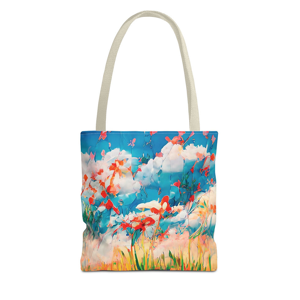 Thumbnail: Earth Angels Collection x Maciek Peter Kozlowski Art Tote Bag (AOP)