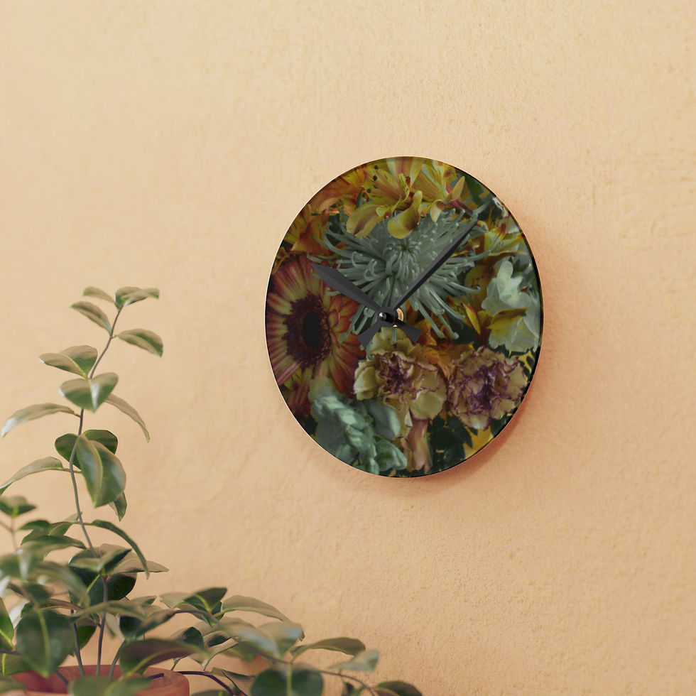 Thumbnail: Earth Angels Collection History 03 Acrylic Wall Clock