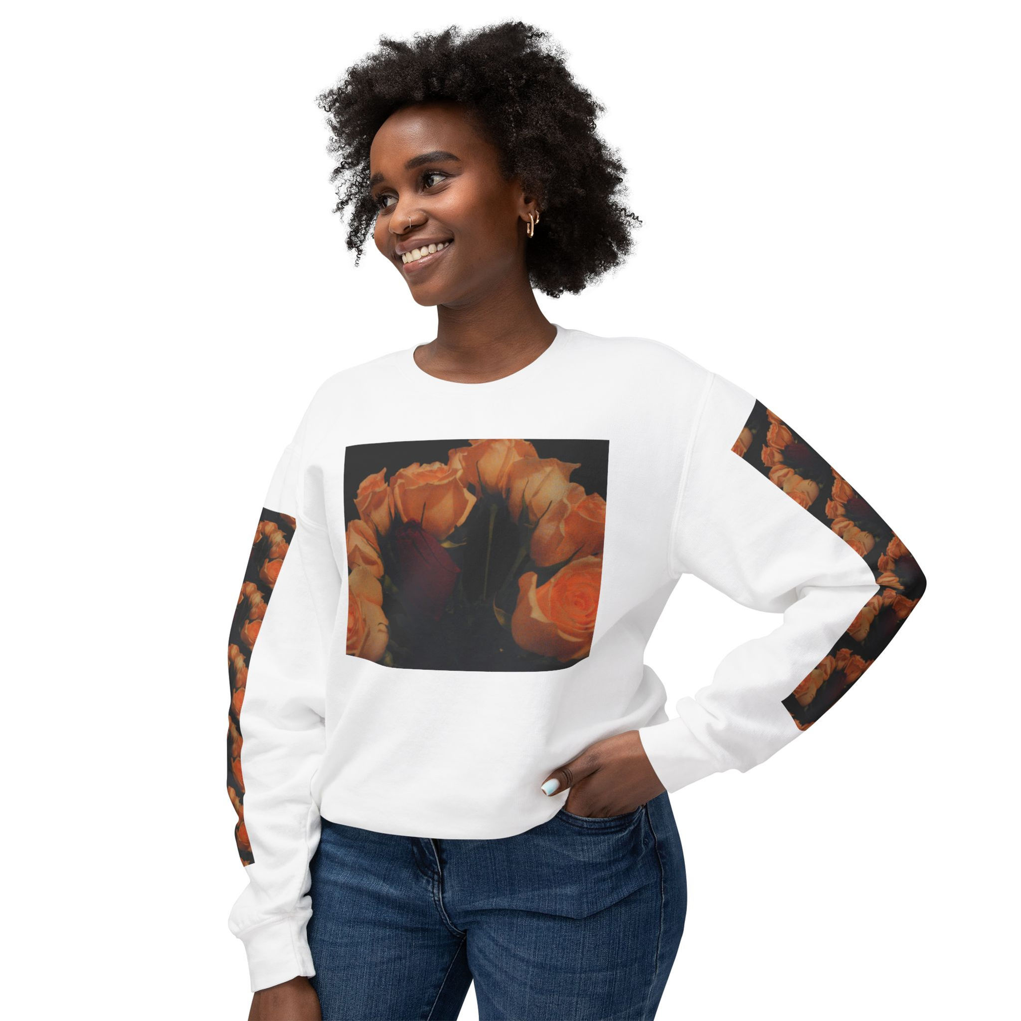Earth Angels Collection History 02 Lightweight Crewneck Sweatshirt