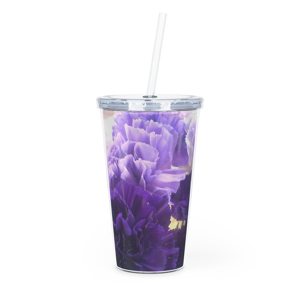 Thumbnail: Earth Angels Collection History 01 Plastic Tumbler with Straw