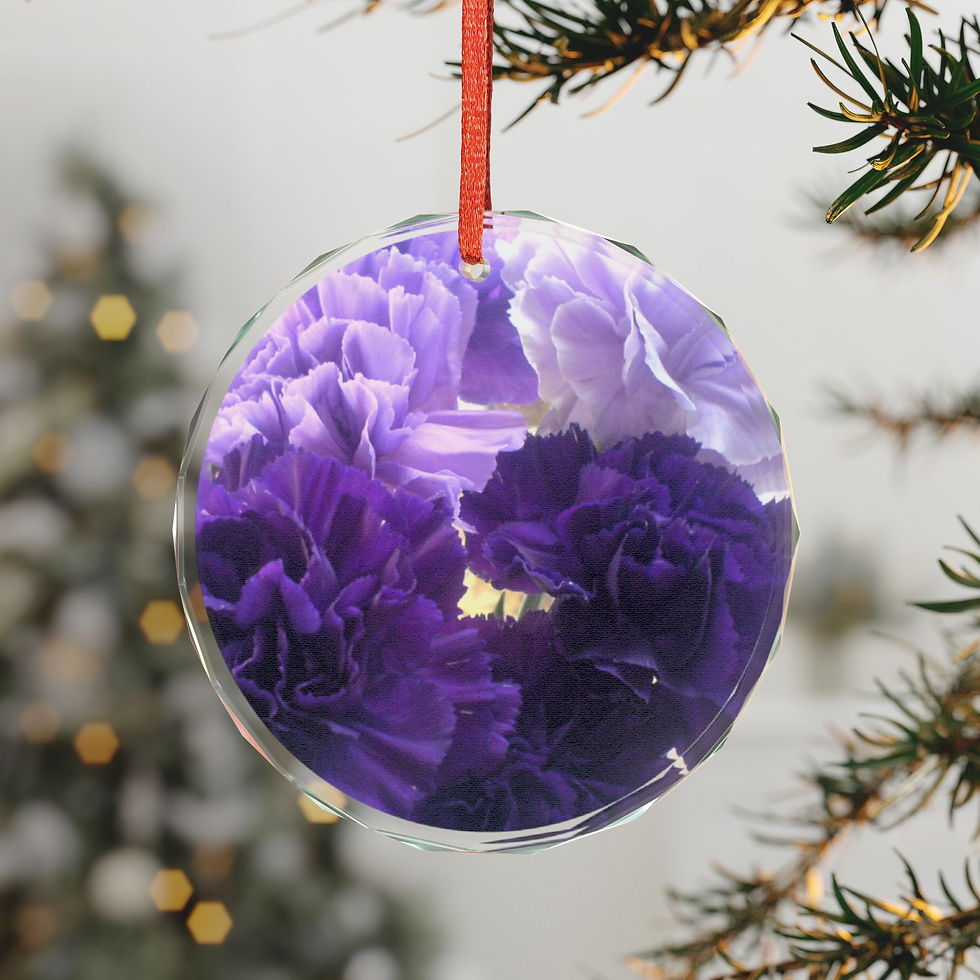 Thumbnail: Earth Angels Collection History 01 Crystal Glass Ornament