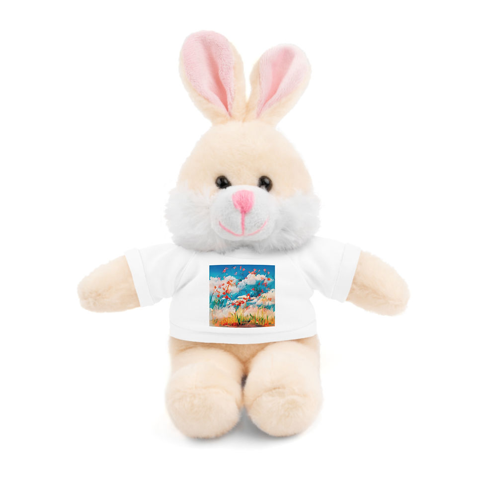 Thumbnail: Earth Angels Collection x Maciek Peter Kozlowski Art Stuffed Animals with Tee
