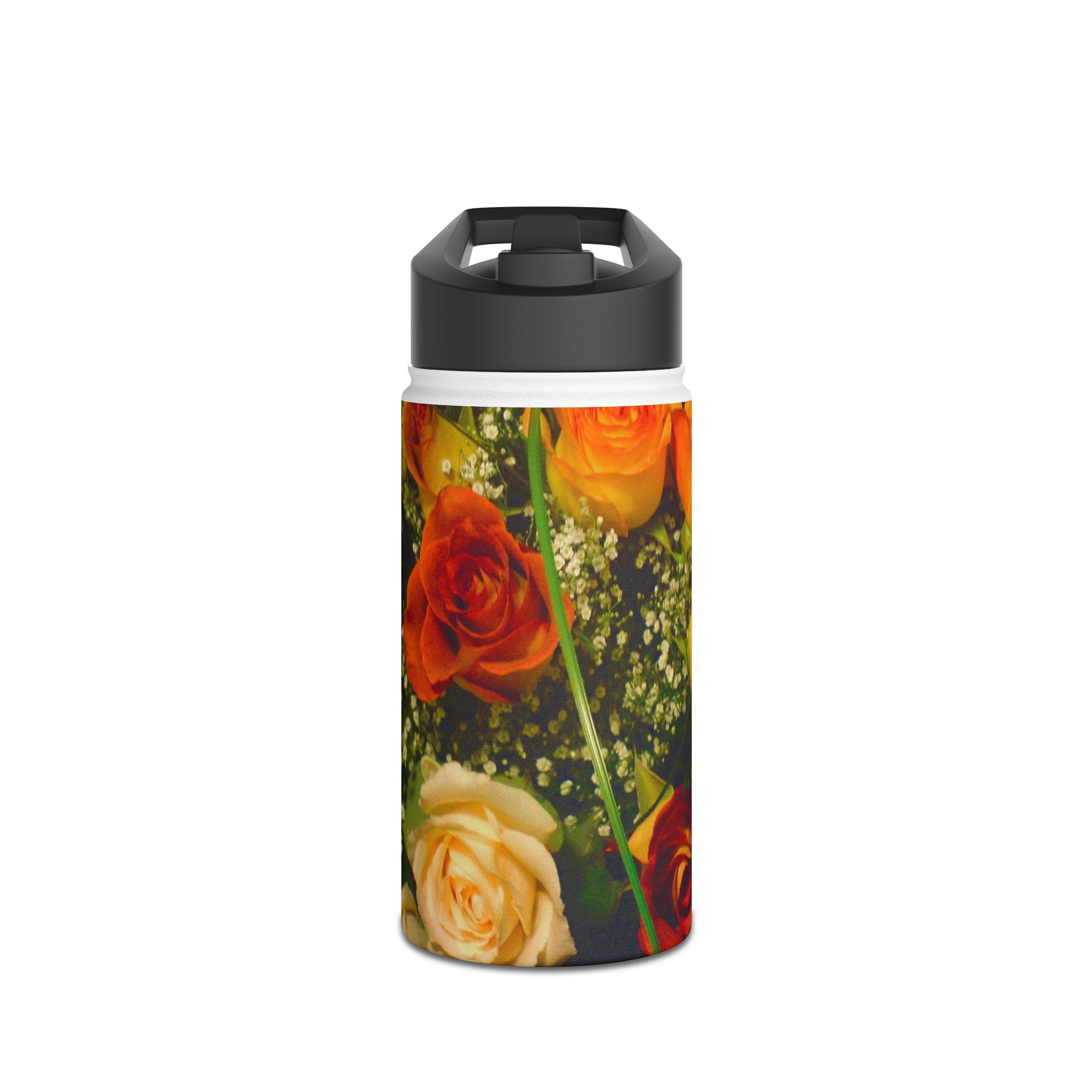 Earth Angels Collection History 04 Stainless Steel Water Bottle, Standard Lid