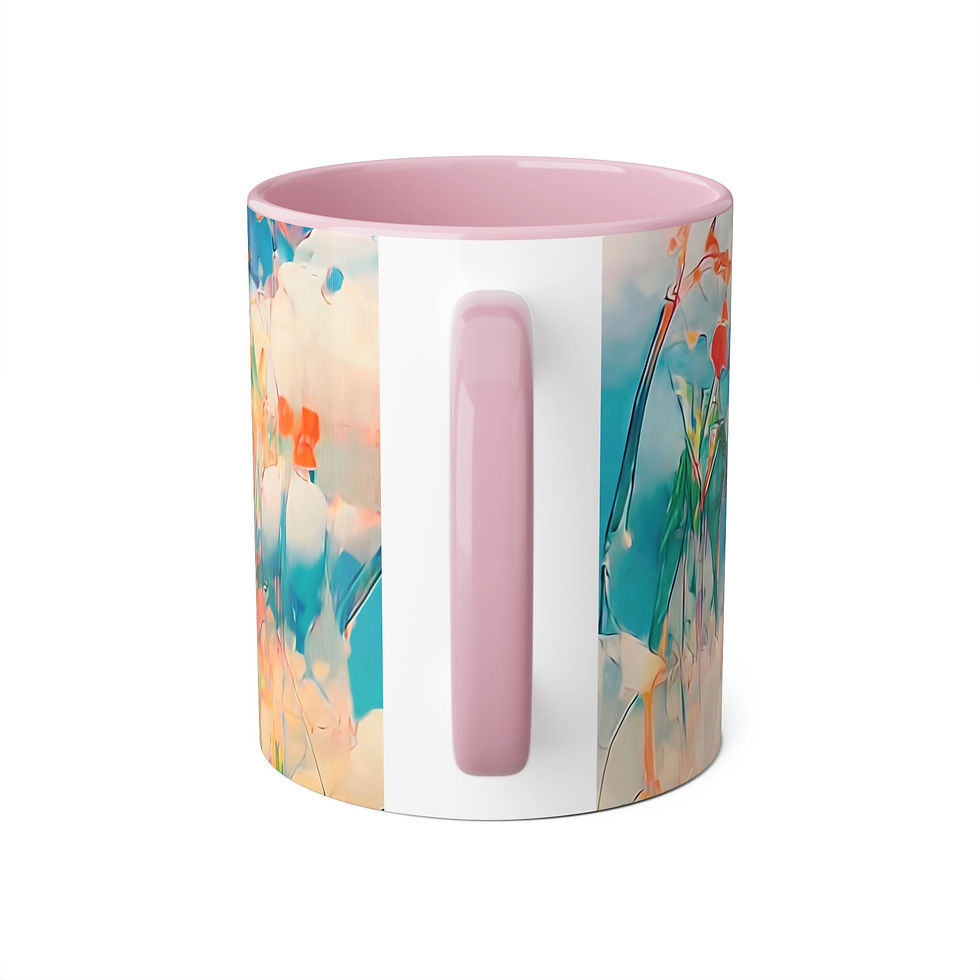 Thumbnail: Earth Angels Collection x Maciek Peter Kozlowski Art Accent Mugs, 11oz