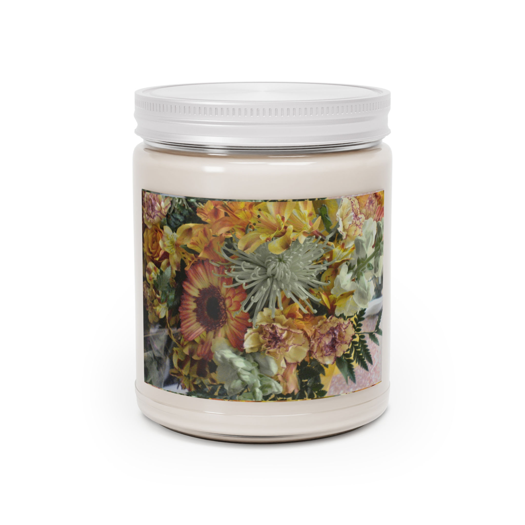 Earth Angels Collection History 03 Scented Soy Candles with White Lid, 9oz