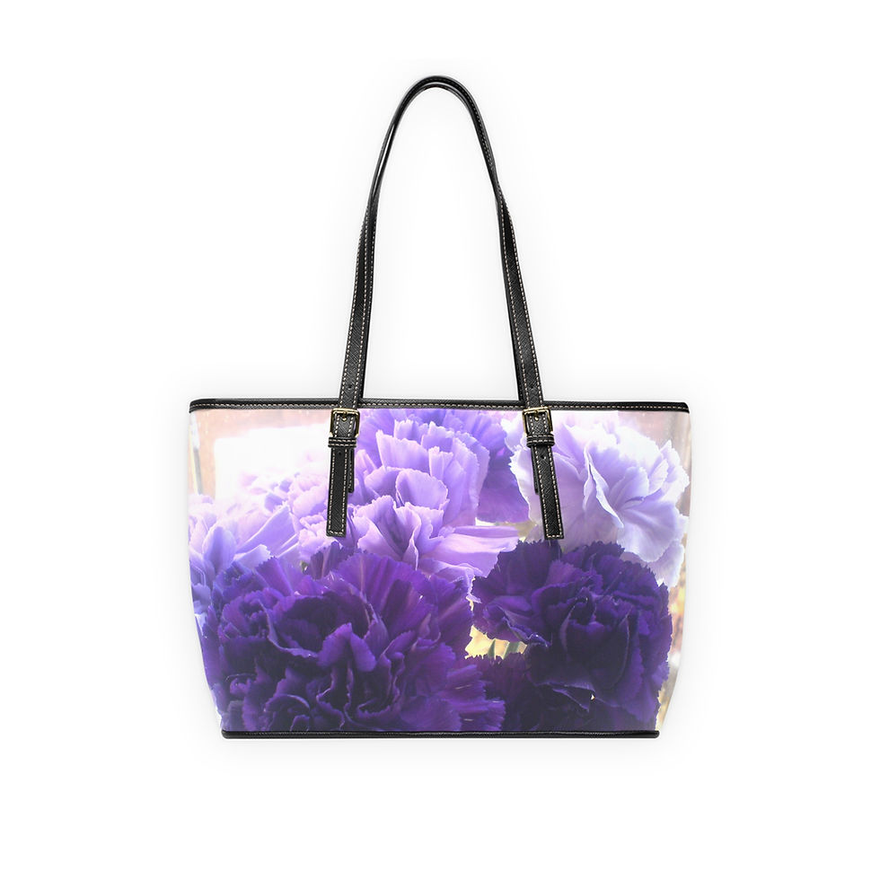 Thumbnail: Earth Angels Collection History 01 PU Leather Shoulder Bag
