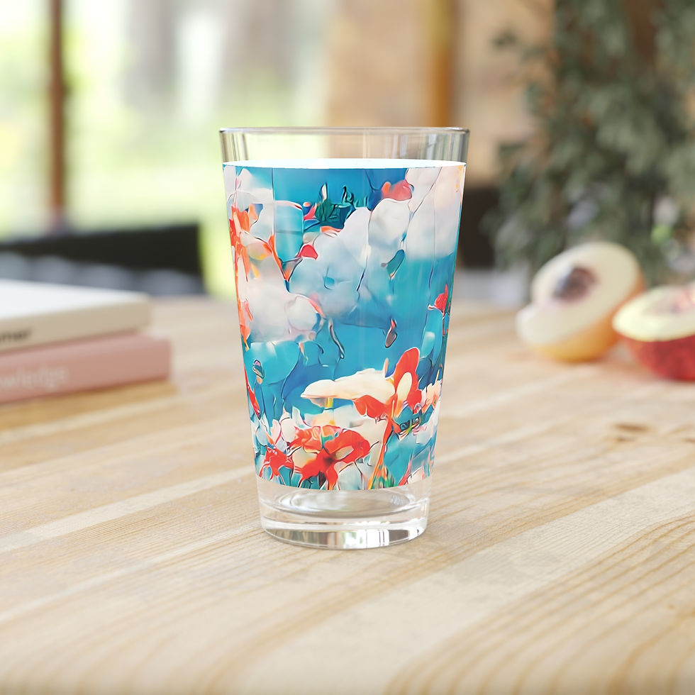 Thumbnail: Earth Angels Collection x Maciek Peter Kozlowski Art Pint Glass, 16oz