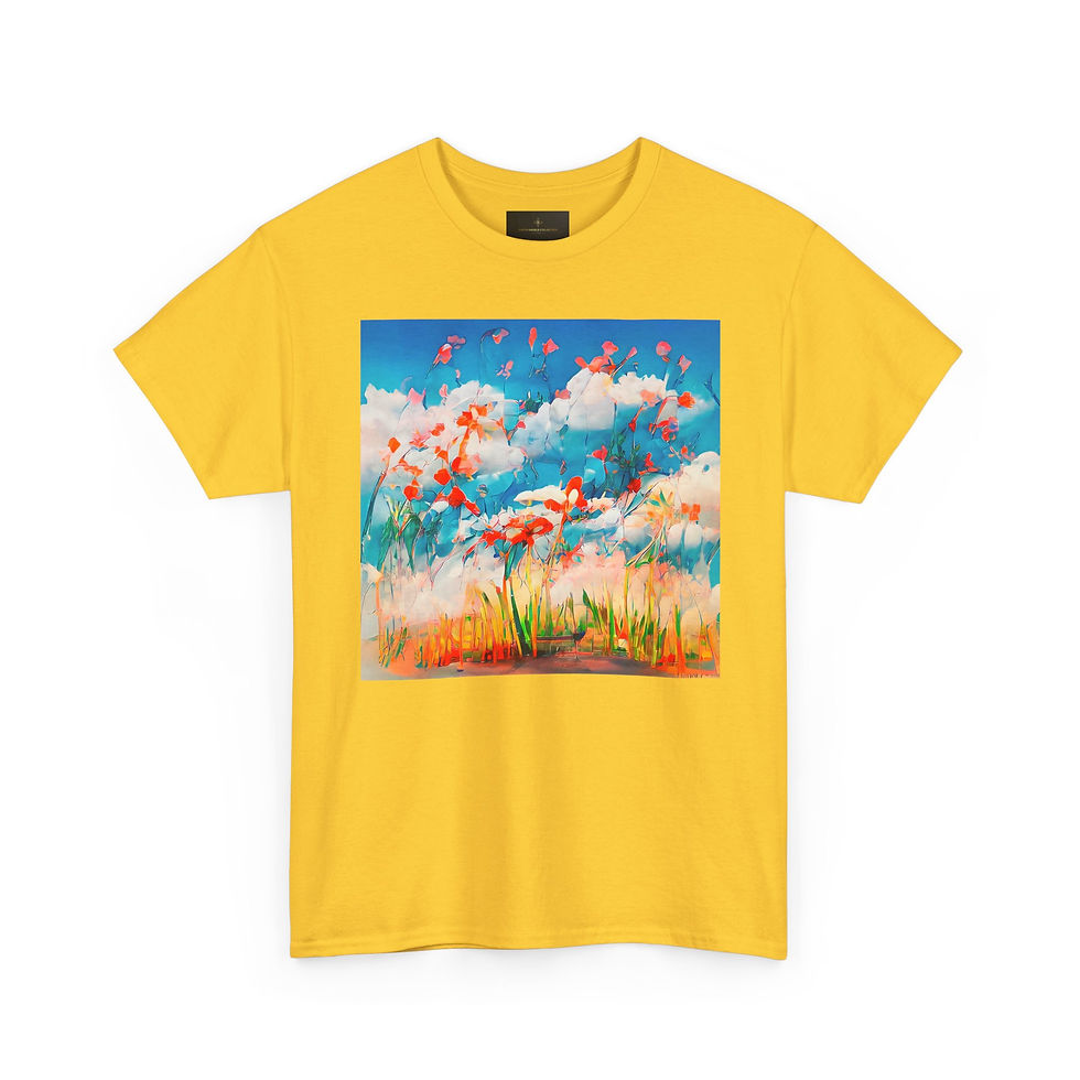 Thumbnail: Earth Angels Collection x Maciek Peter Kozlowski Art Unisex Heavy Cotton Tee