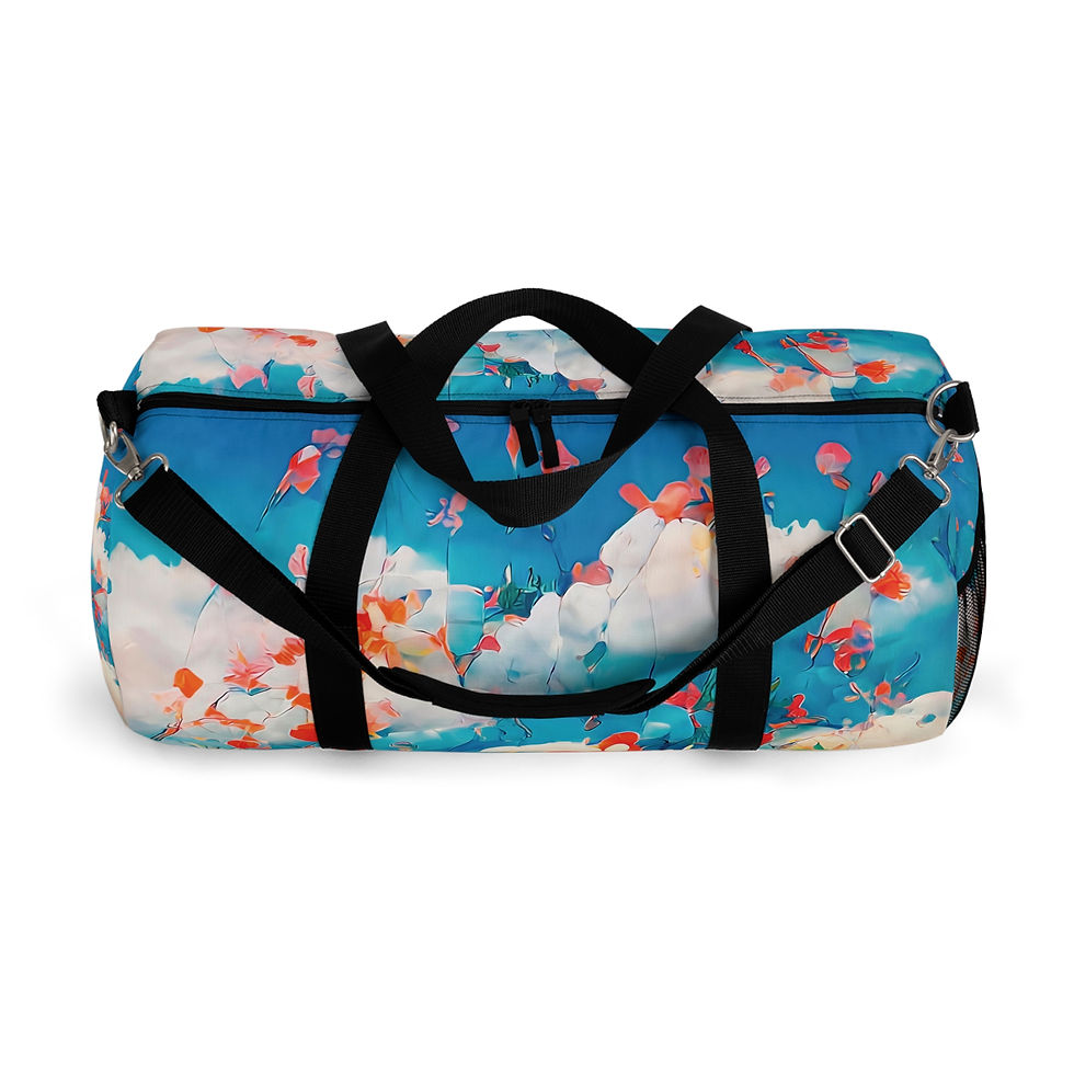 Thumbnail: Earth Angels Collection x Maciek Peter Kozlowski Art Duffel Bag