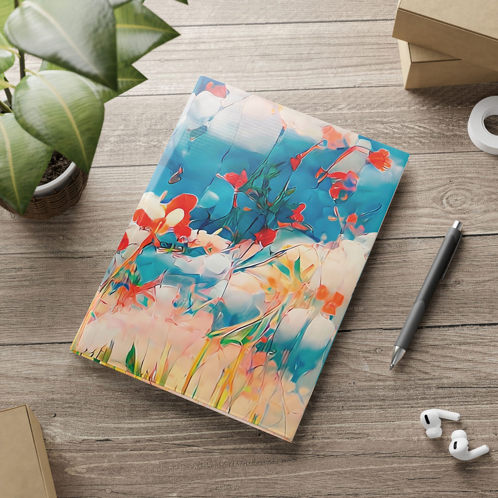 Thumbnail: Earth Angels Collection x Magic Peter Art Hardcover Notebook with Puffy Covers