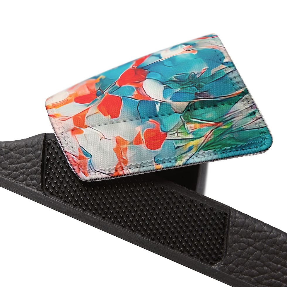 Thumbnail: Earth Angels Collection x Magic Peter Art Men's Removable-Strap Sandals