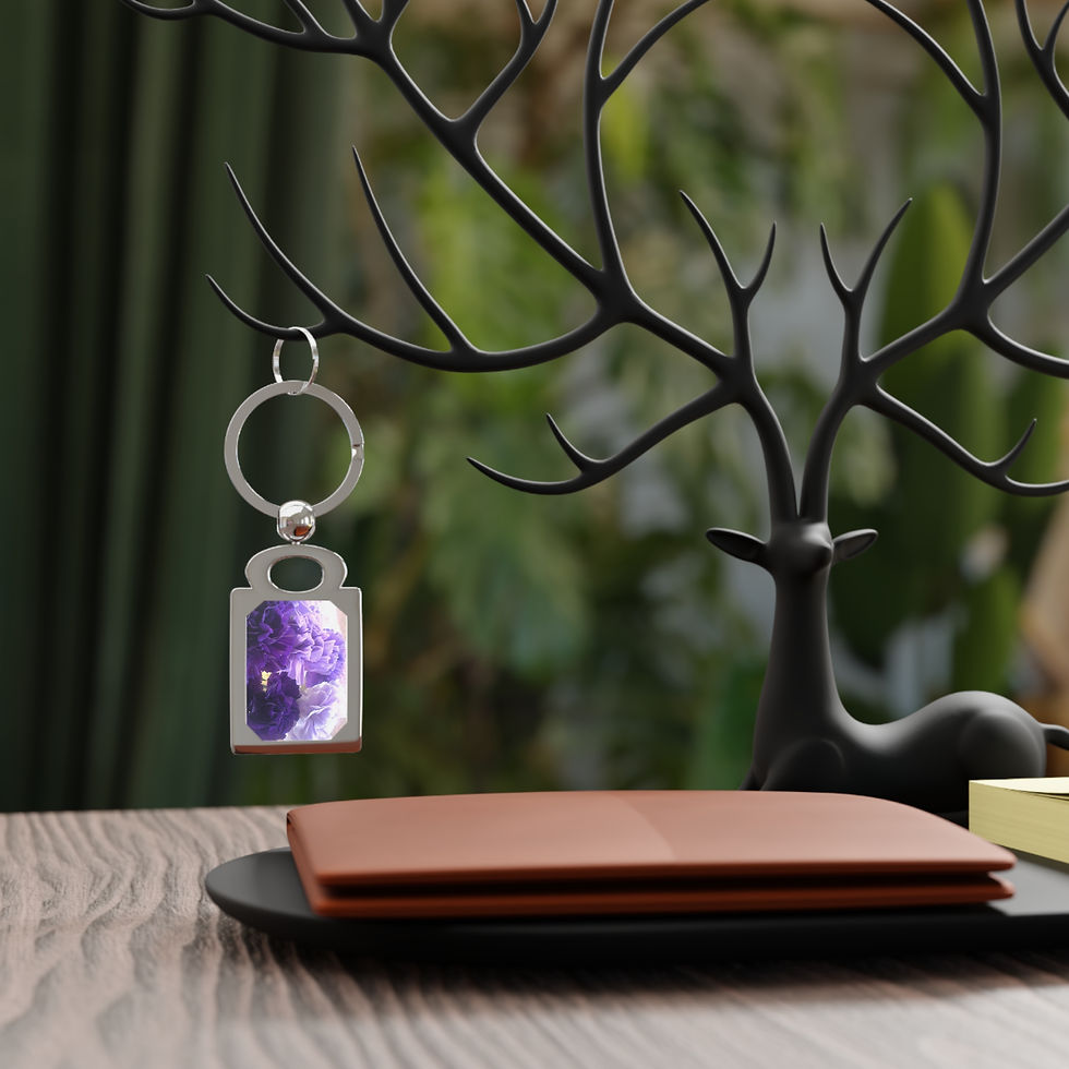Thumbnail: Earth Angels Collection History 01 Rectangle Photo Keyring