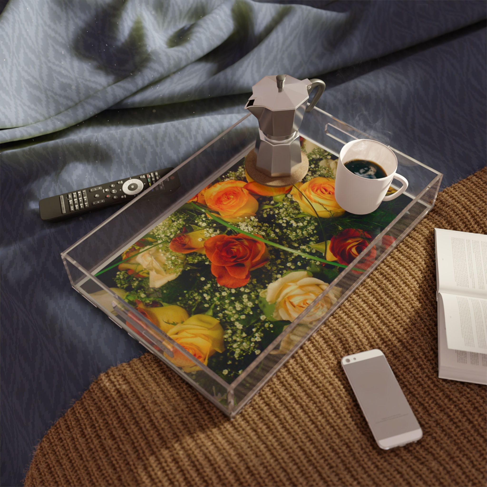 Earth Angels Collection History 04 Acrylic Serving Tray