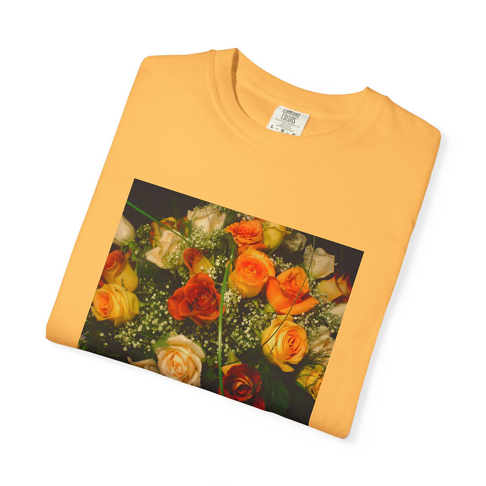Thumbnail: Earth Angels Collection History 04 Unisex Garment-Dyed T-shirt