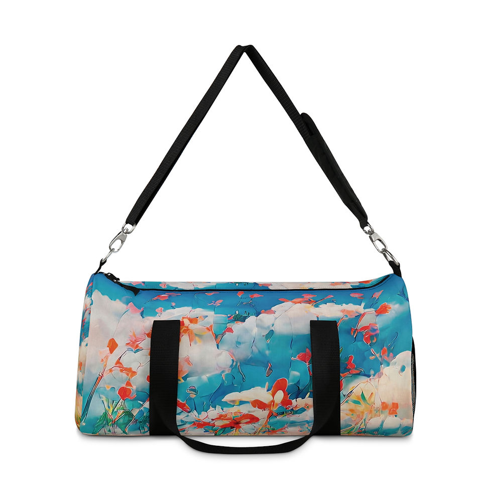 Thumbnail: Earth Angels Collection x Maciek Peter Kozlowski Art Duffel Bag